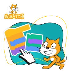 Scratch программирование для детей: Продвинутый уровень – создаём игры, как настоящие разработчики - КИБЕРшкола программирования для детей, компьютерные курсы для школьников, начинающих и подростков - KIBERone г. Котельники